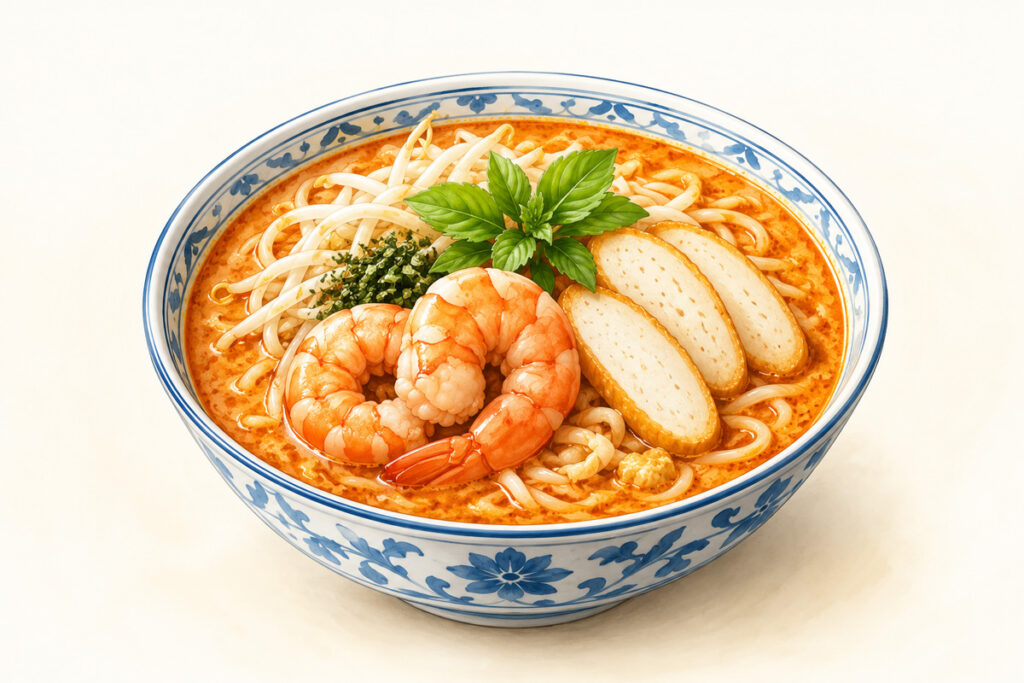 ラクサ ココナッツ香る濃厚スープ麺