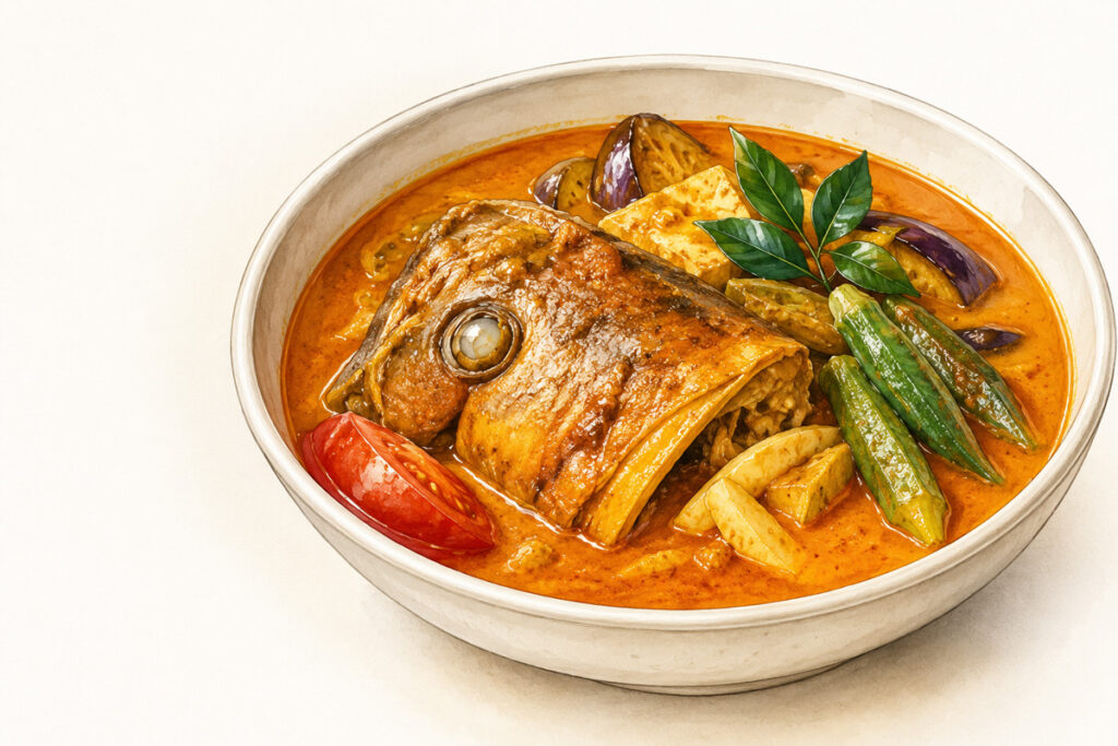 フィッシュヘッドカレー 魚の旨みを楽しむ濃厚カレー